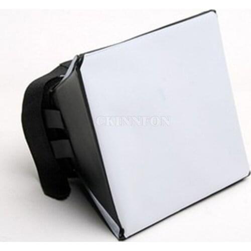 DHL 100PCS 30*27cm Flash Diffuser Softbox Reflector for Canon Nikon SLR