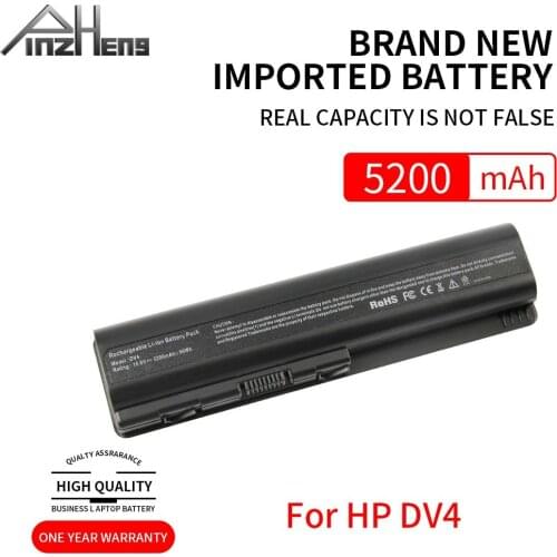 PINZHENG EV06 Laptop Battery For HP Pavilion Dv4 Dv5 G60 G70 CQ40 CQ60 484170-001 484170-002 HSTNN-CB72 HSTNN-DB72 HSTNN-LB72