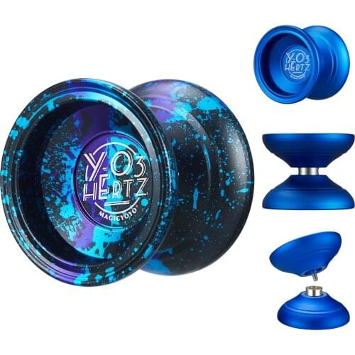 MAGICYOYO Y03 Bearing Lightweighted Yoyo Alloy 8 Ball Suitable for Amateurs Beginners Professional Players Gift for Kids Boys