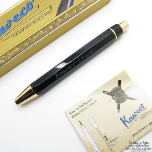 Kaweco Sketch Up 10000945 5.6 Versatil Pen Black Gold | İsme Special Pen