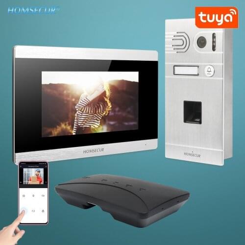 HOMSECUR 7" Wired Video Door Phone Intercom System CCTV Camera Supported BC061-S+BM715-S