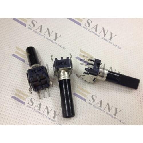 [LAN] Special promotions Japan imported original genuine consoles ALPS Taipower R09 type B50K 30MMF positioner shaft length Pote