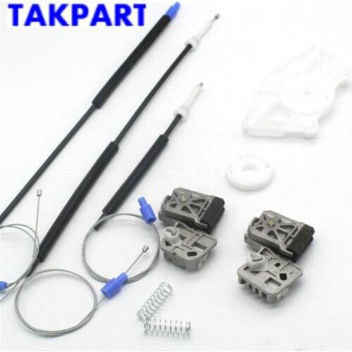 TAKPART for Volkswagen Golf & Bora Mk4 Electric Window Regulator Repair Kit for Front Right/ Left Window