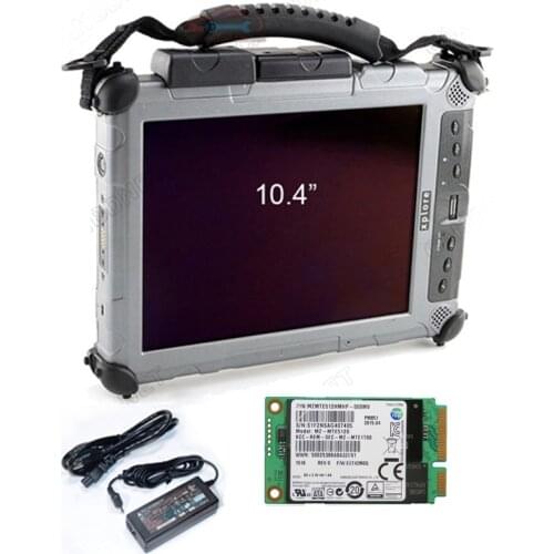 2021 Rugged Tablet for Xplore Ix104 I7&4g Car Diagnostic Tool Laptop installed well with mb star c4 software V2021 mb c5 star
