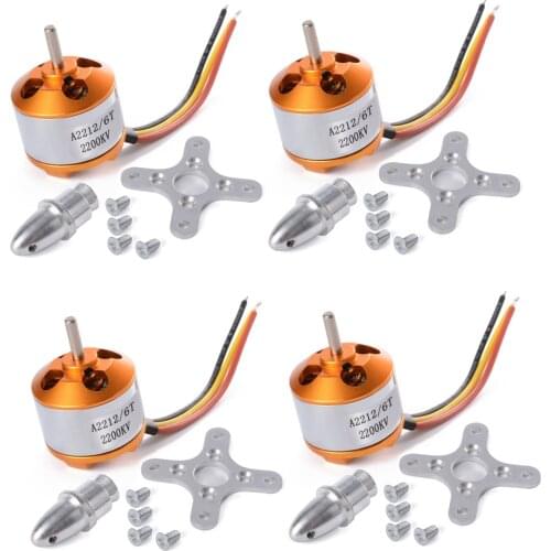 4pcs/lot XXD A2212 930KV 1000KV 1400KV 2200KV 2450KV 2700KV A2208 For RC Aircraft Plane Multi-copter Brushless Outrunner Motor