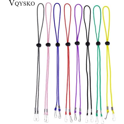 5pcs/lot Adjustable Mask Lanyard Necklace Rope Hooks Convenient Safety Rest&ear Holder Rope Portable Mouth Mask Hang On Neck