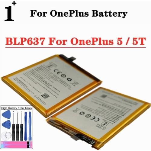 BLP637 3300mAh Battery For OnePlus 5 5T Cell Phone Battery High Quality Replacement Battery With Tools