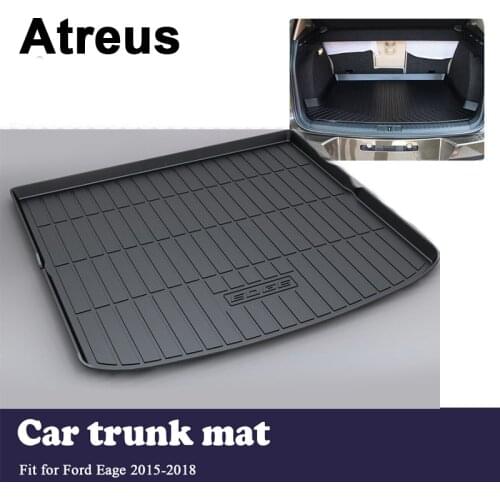 Atreus Car Trunk Cargo Floor Liner Tray Mat Cover Protection Blanket For Ford Edge 2015 2016 2017 2018 Accessories