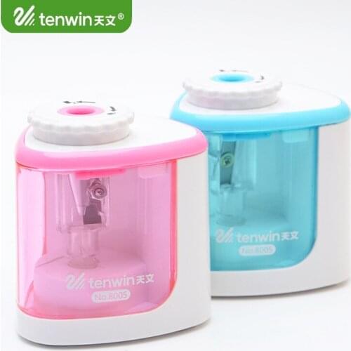 Kawaii Electric Pencil Sharpener Mechanical Plastic School Pencils Sharpener For Kids Cute Stationery Office Supplies