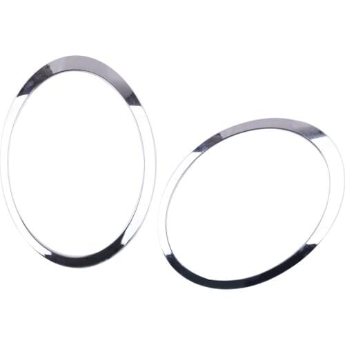 1 Pair Chrome Headlight Trim Ring ABS Fit For Mini Cooper R55 R56 R57 R58 R59 Clubman Coupe 51137149906 51137149905 2012 2013