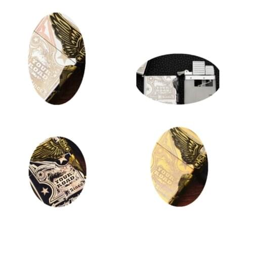 Cool warrior armor vintage personality butane Inflatable gas cigarette lighter windproof candle smoking igniter ( no fuel )