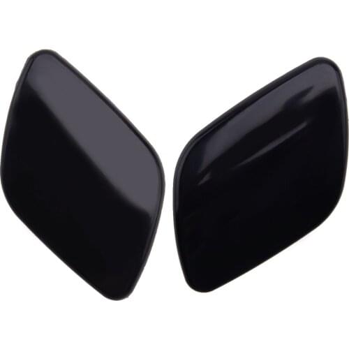 1 Pair Front Bumper Headlight Washer Nozzle Jet Cover Cap 39854991 30763411 39854976 Fit For Volvo XC60 2009 2010 2011 2012 2013