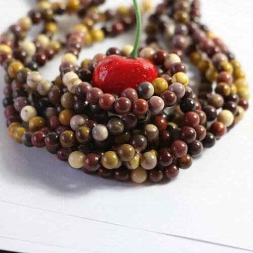 Fashion mookaite stone 6mm 8mm 10mm 12mm beautiful round loose beads diy noble jewelry gift B111