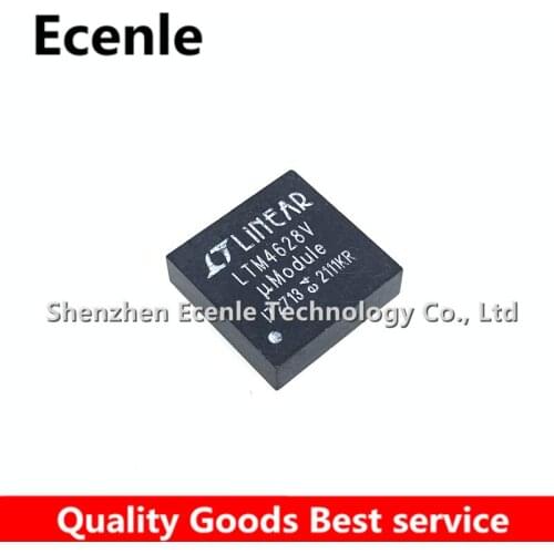 1 Pcs/Lot LTM4628EV MARK:LTM4628V LGA-144 Dual 8A or Single 16A DC/DC μModule (Power Module) Regulator 100% New&Original
