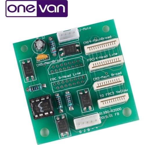ONEVAN.A3 UV printer adapter board, controller motherboard mainboard, green circuit board, Signal blocking motherboard