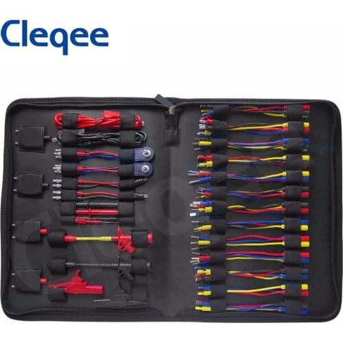70PCS Cables Tool Tester Automotive Multifunction Diagnostic Multimeter Connectors Test Lead Kits for Electronic Auto Repair