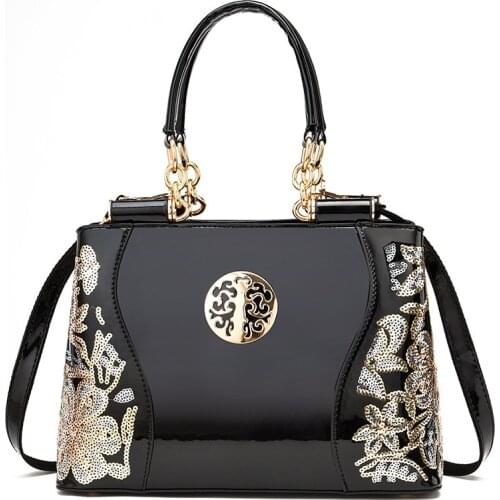 Recommended boutique womens shoulder bags new printed handbags 2021 spring and summer retro portable diagonal handbags