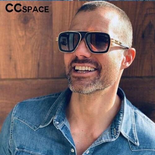 53237 New Luxury Square Brand Sunglasses Designer Men Women Fashion Anti-Ultraviolet Retro Glasses