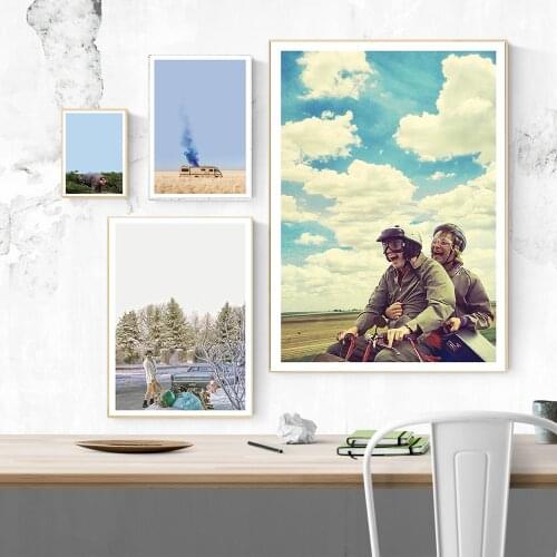 Modern Famouse Movie Lens Snippet Wall Art Canvas Painting Nordic Posters and Prints Wall Pictures for Living Home Decoration