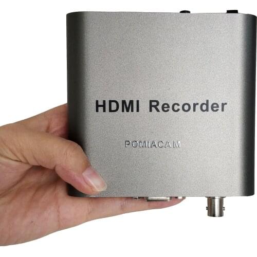 Video recorder 1080P 1Ch HDMI-In DVR for Live game records, Match record, Support USD hard disk DHMI video recording DVR