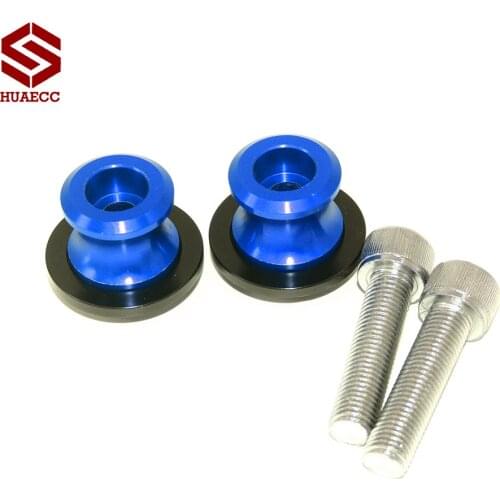 For Kawasaki Z750 2007-2011 Z 750 10mm Motorcycle CNC Swingarm Slider Spools Stand Screws