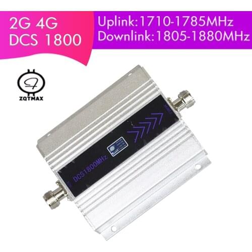 ZQTMAX 4G LTE signal amplifier GSM 1800 cell phone signal booster DCS 1800mhz Band 3 FDD-LTE Data