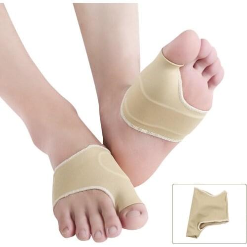 1 Pair Thumb Valgus Toe Cushion Relief Corrector Pad Protect Sleeve Foot Care Tool SN-Hot