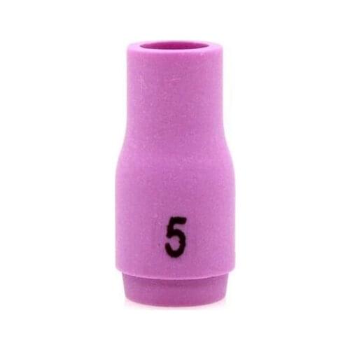 10pcs 13N09 5# Alumina Shield Cup TIG Welding torch Nozzle WP-9 20 25
