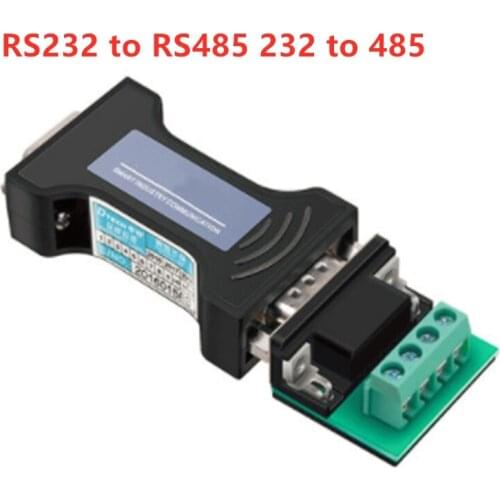 2pcs RS232 to RS485 232 to 485 converter industrial-grade passive isolation converter