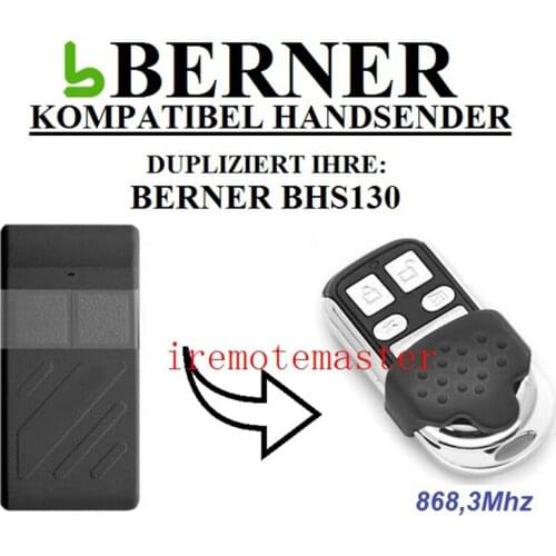 2pieces BERNER BHS130 garage door remote control replacement beautiful