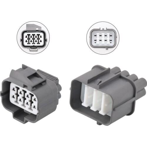 5pcs 8Pin 6189-0134 6181-0075 OBD Dsitributor Connector For A/F Ratio Sensor Acura Ignition Module Transmission For Honda Toyota