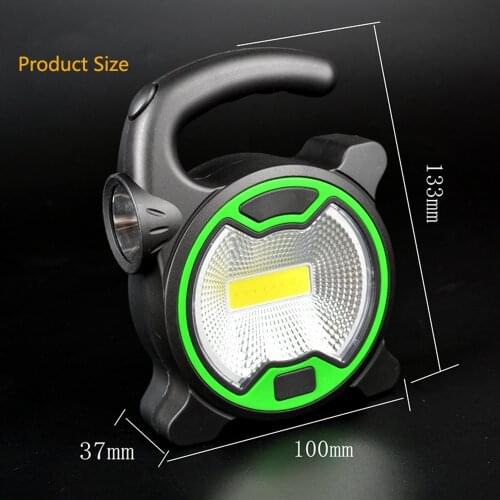 Camping Lantern Portable High Power Lamp LED Flashlight 3XAA Battery Powered Lamp Outdoor LED Bulb Fishing Emergency Light