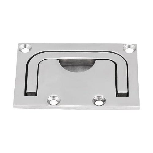 Boat Flush Hatch Locker Cabinet Lift Pull Handle Heavy Duty 316 Marine Grade Stainless Steel For Marine Yacht