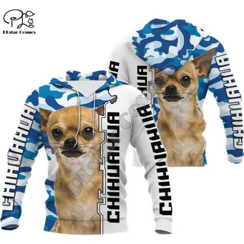 PLstar Cosmos Animal Pug Dog Kawaii Retro Funny Camo Long Sleeve Streetwear Unisex 3DPrint Zipper/Hoodies/Sweatshirts/Jacket A-6