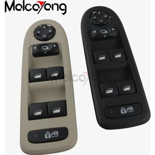 Power window switch glass lifter switch window lifter switch For Citroen c5 Peugeot 408 508 Black Beige