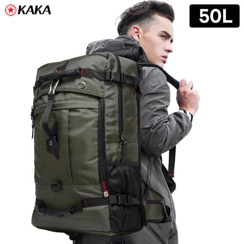 50L Waterproof Travel Backpack Men Women Multifunction 17.3 Laptop Backpacks Male outdoor Luggage Bag mochilas Best quality