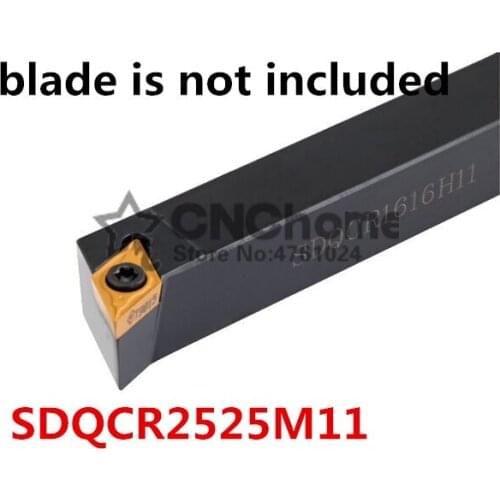 SDQCR2525M11/ SDQCL2525M11 Metal Lathe Cutting Tools Lathe CNC Machine Turning Tools External Turning Tool Holder S-Type SDQCR