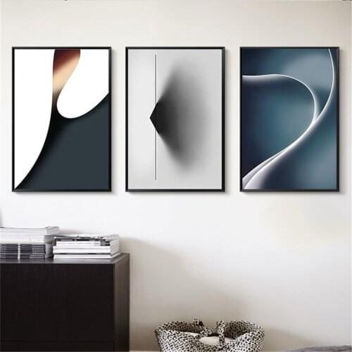 Modern Geometry Combination Print Art Paintings Modern Poster Nordic Wall Art Pictures on Canvas Living Room Office Home Decor