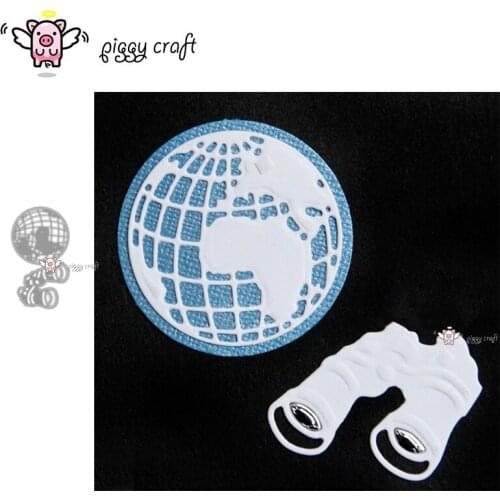 Piggy Craft metal cutting dies cut die mold Earth Telescope Scrapbook paper craft knife mould blade punch stencils dies