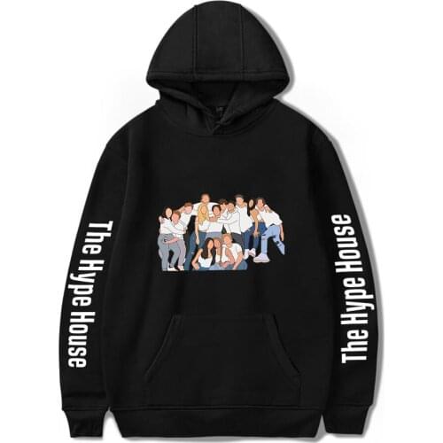 Charli D'Amelio The Hype House Hoodies Men/Women Fashion Sweatshirts Pullover Autumn Winter Tops Mens Hoodies The Hype House