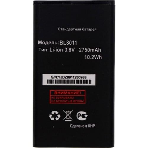 High Quality 2750mAh BL8011 BL 8011 Battery For Fly FF241 mobile Phone Free Shipping