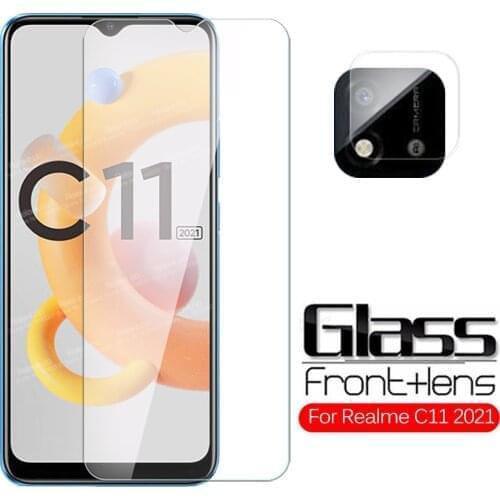 Camera Tempered Glass For Oppo Realme C11 2021 Protective Glass RealmeC11 Real Me Realmy C 11 6.52" Screen Protector Cover Film