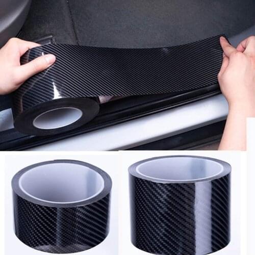 3/5/10M Car Bumper Protector Stickers Anti Scratch Transparent Nano Tape Auto Trunk Sill Scuff Protector Film Door Edge Stickers