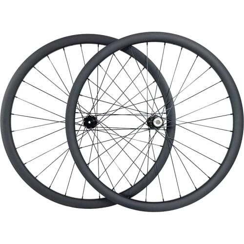 1380g 29er MTB XC carbon BOOST 34mm tubeless wheelset predictive 30mm deep straight pull clincher wheels 110mm 148mm 11s 12s