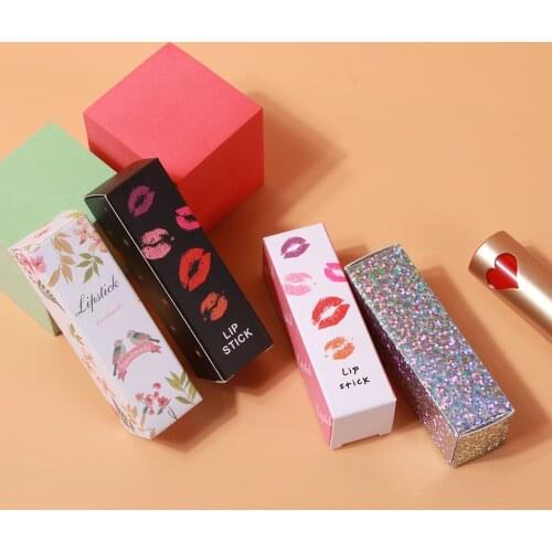 20pieces Paper Box For Lipstick Package Kraft Paper Box Wedding Party Small Gift Packaging Paper Box Retail