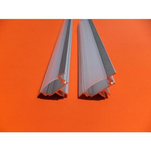 Free shipping channel aluminum profile aluminium kitchen cabinet curtain rail wholesale