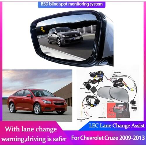 Car Blind Spot Mirror Radar Detection System for Chevrolet Cruze 2009-2013 BSA BSM BSD Monitor Lane Assist Parking Radar Warning