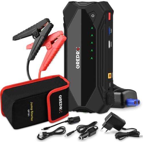 AsperX Large Jump Starter 20000mAh Car Booster Battery Starter Emergency Charging Device CarLauncher