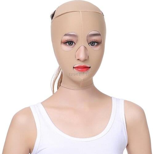Face mask lift tension to face massager elastic V face thin face bandage