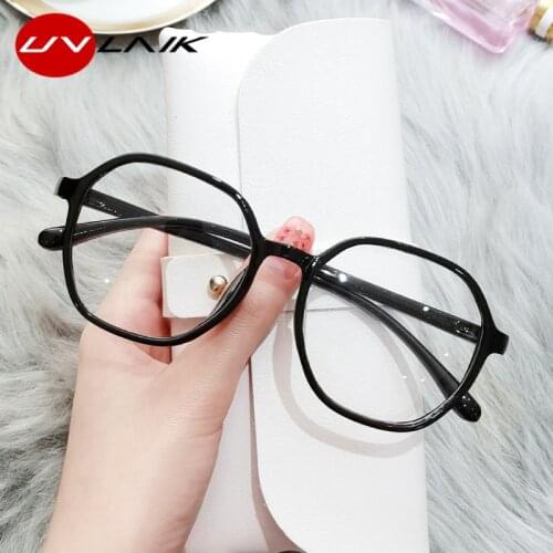 UVLAIK Anti-blue Light Womens Mens Reading Glasses Ladies Diopter Presbyopia Eyeglasses Frames +1.0 +1.5 +2.0 +2.5 +3.5 +4.0